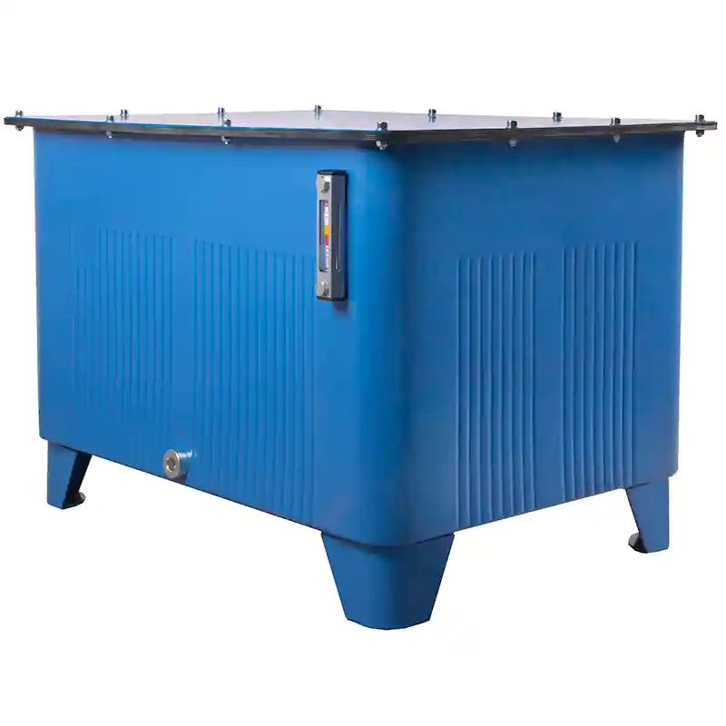 Promotion Réservoir d'huile hydraulique 250l sur pieds avec couvercle complet