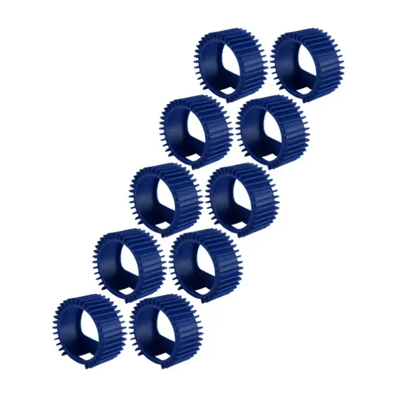Protection en caoutchouc bleue pour manomètre avec un diamètre de cadran de 63 mm, 10 pièces Promotion