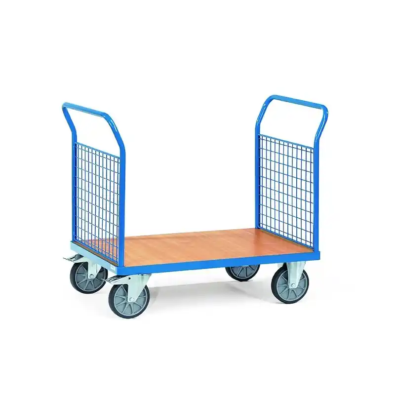 Produit De Marque Chariot 2 ridelles en trellis métallique – 1521 – FETRA Chariot 2 ridelles en trellis métallique