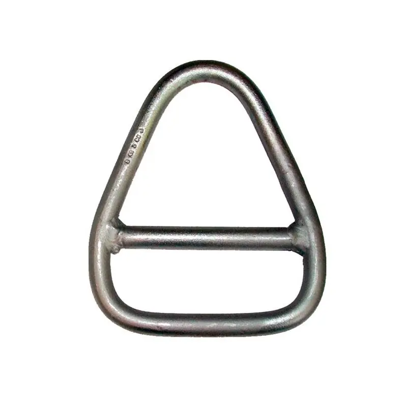 Vente Directe ANNEAU FEMELLE TRAINGULAIRE – pour élingue-sangle – Acier allié ZINGUÉ 12mm- 1000KG