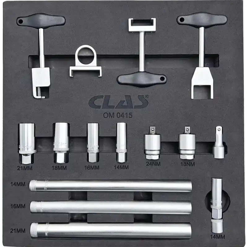 Paiement Sécurisé Insert complet bougie allumage (15pcs)