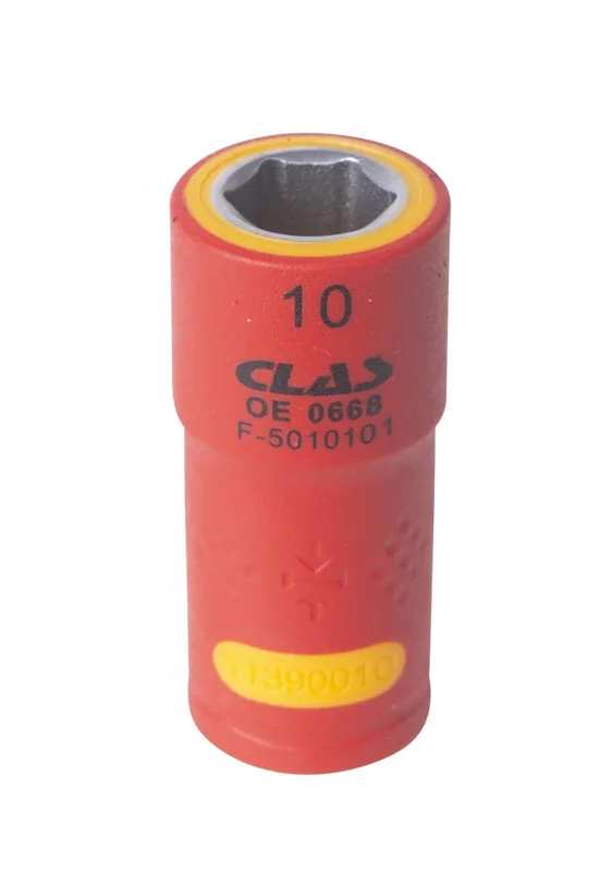 Douille isolée 1/4" 10mm Bon Marché
