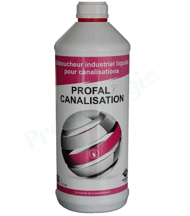Livraison Express PROFAL CANALISATION 1L – Produit de débouchage industriel