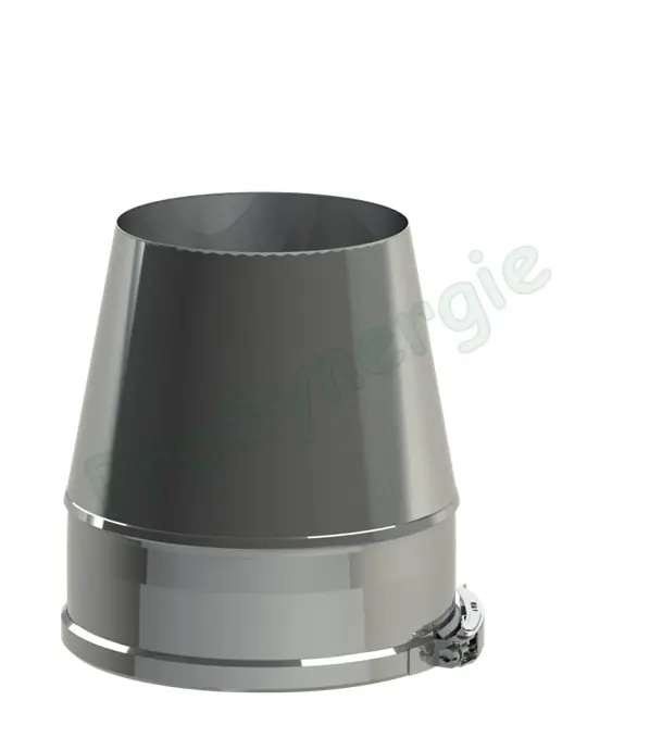 Achetez Aujourd&rsquo;hui Mitron de finition Inox 316 pour tuyau de fumée Isolé Duoten ou Opsinox – Øint de 130 à 300 mm