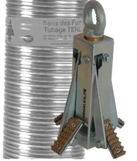 Achat Immédiat Tire gaine pour conduit de fumée, tubages flexible Ø100 à 300mm