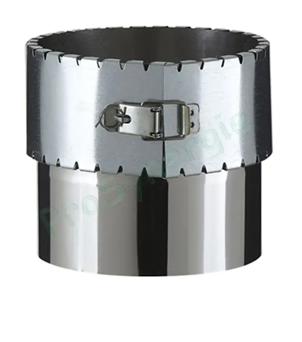 Raccord inox RF BU pour conduit flexible – Femelle sur buse Paiement Sécurisé