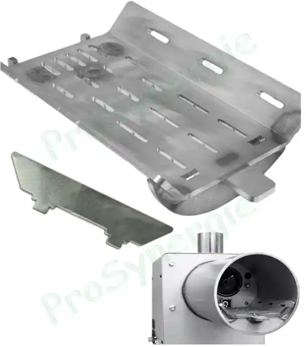 Seulement Aujourd&rsquo;hui Grille de combustion (creuset) + butée pour brûleurs à granulés B-Max (Home ou Essential)