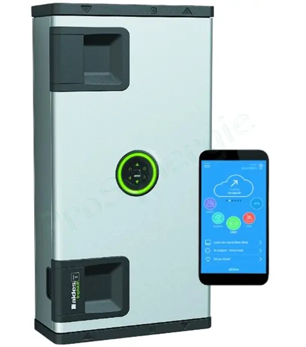 VMC Ventilation Double-Flux et purification d'air Aldes InspirAIR® Side - ALDES Haute Qualité