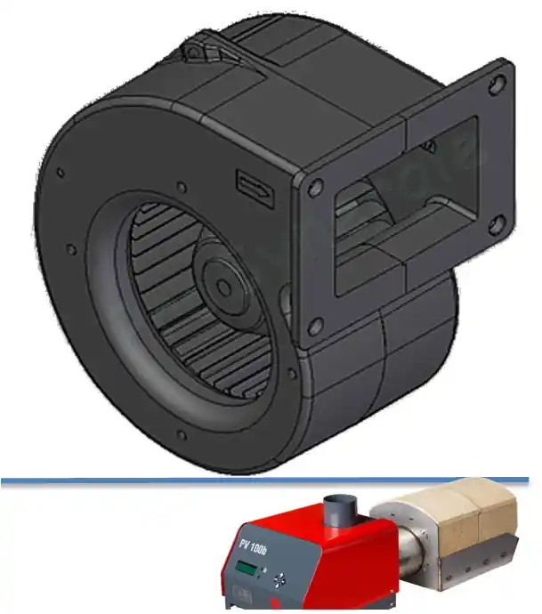 Nouvel Arrivage Ventilateur pour brûleur ¨Pelltech PV100/180
