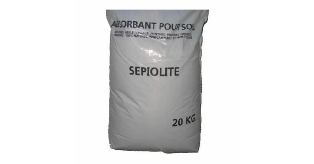 Absorbant minéral sol sec sepiolite sac 20kg Aexalt Soldes