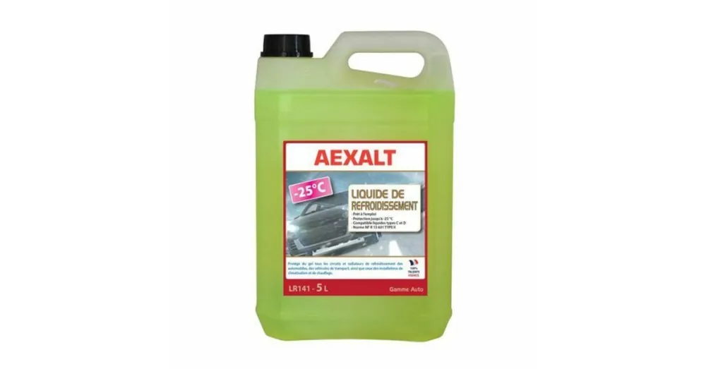 Certifié Liquide de refroidissement -25°C Aexalt