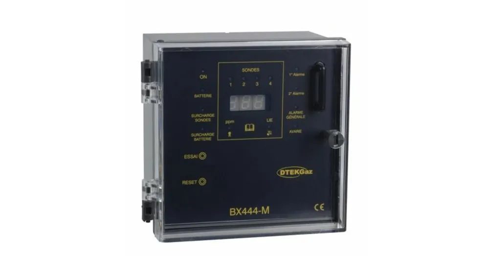 Centrale de détection gaz 4 sondes BX444-M – DTK08006 – D-TEK Prix Choc