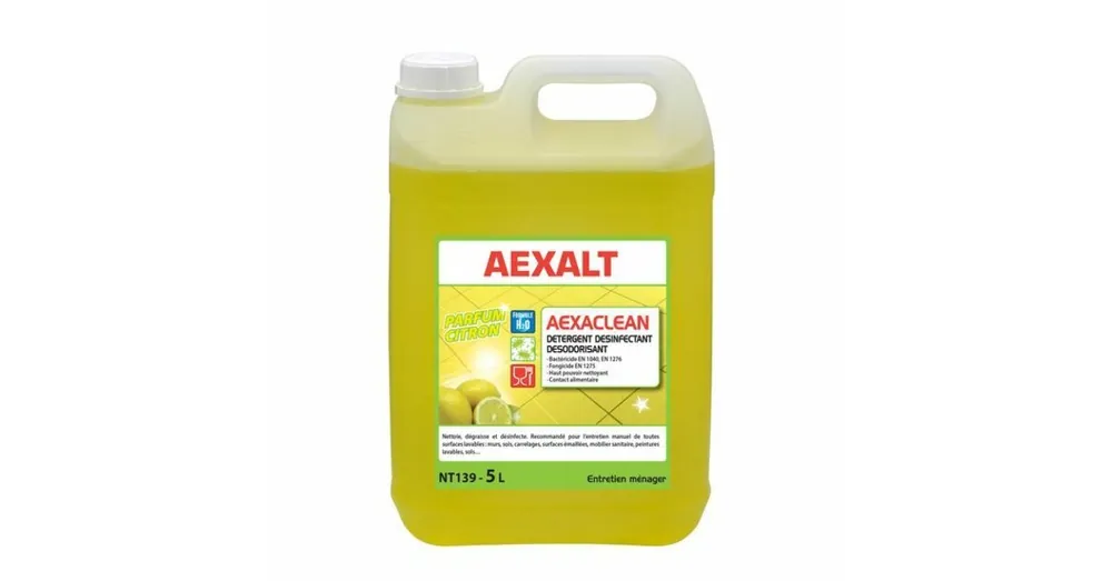 Expédition Rapide Détergent contact alimentaire AEXACLEAN DESINFECTANT Aexalt