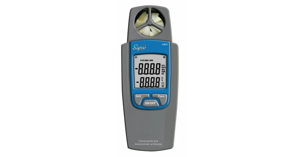 Offre Limitée Thermomètre et anémomètre volume EM20 – COP14020 – Supco