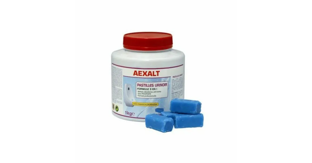 Boite de 35 pastilles urinoir formule 3 en 1 Aexalt Meilleur Prix