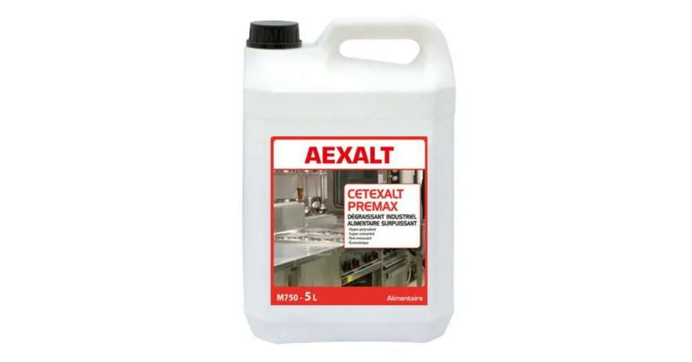 Expédition Rapide Dégraissant industriel alimentaire CETEXALT PREMAX Aexalt